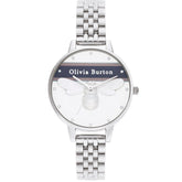 Olivia Burton Silver Stainless Steel Watch -   -  Olivia Burton.